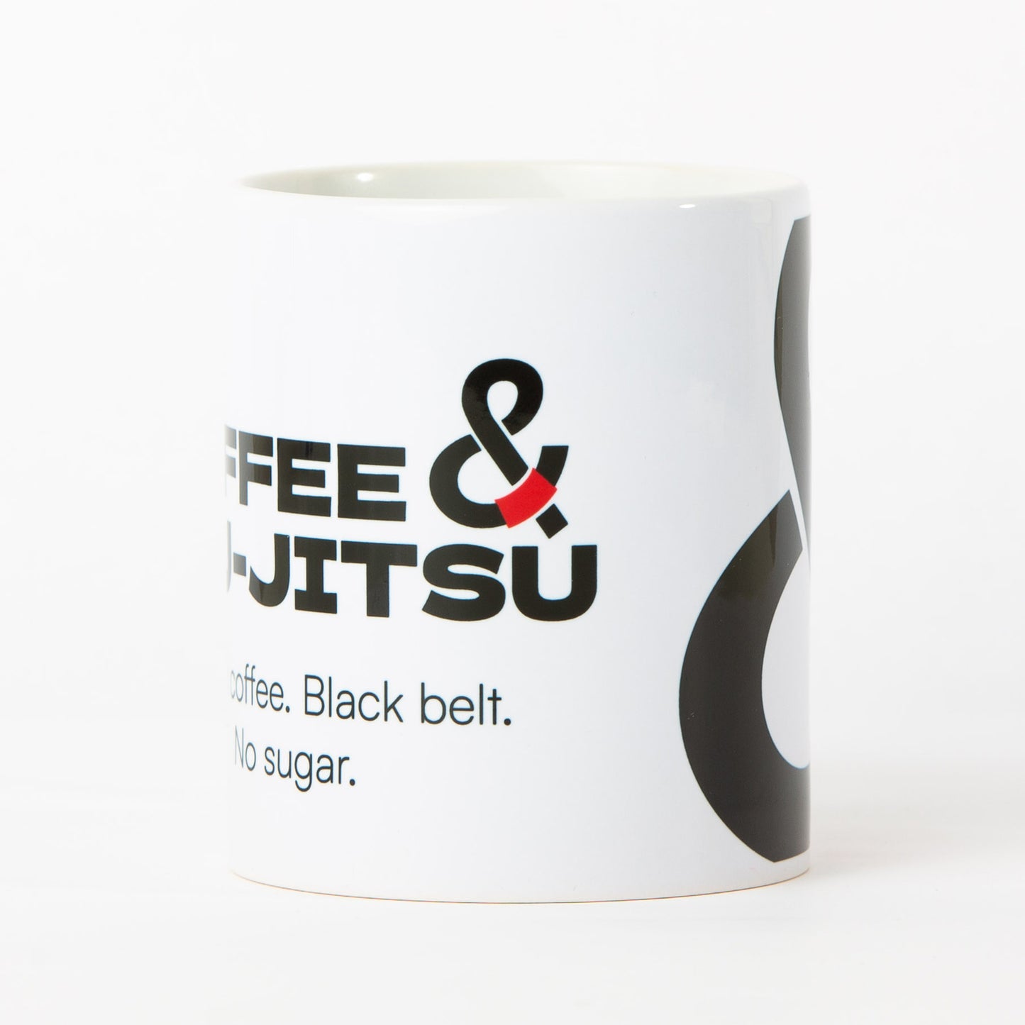 Coffee & Jiu-Jitsu Mug — Black Belt (11 oz / 330 ml)