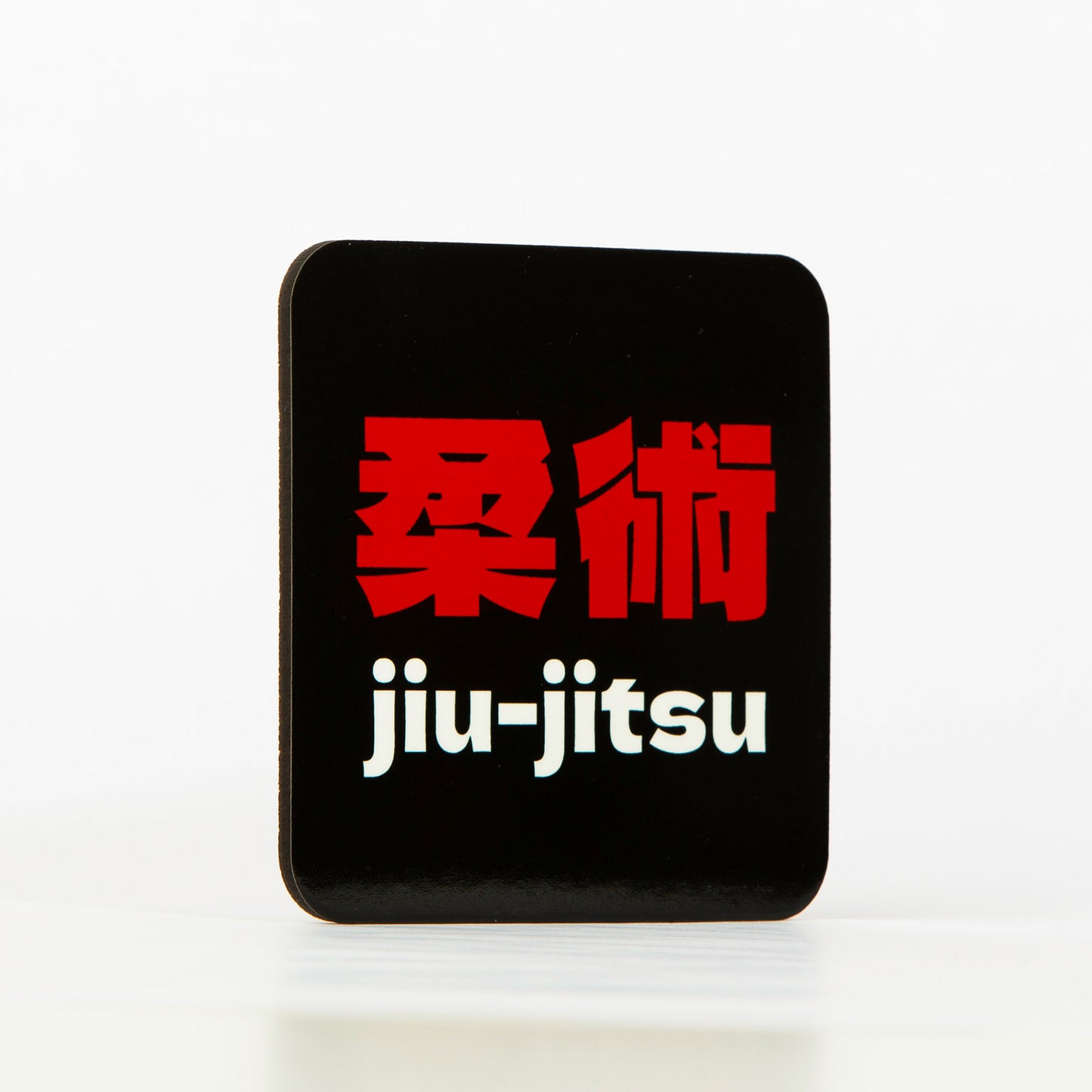 Bushido Coaster White Red on Black
