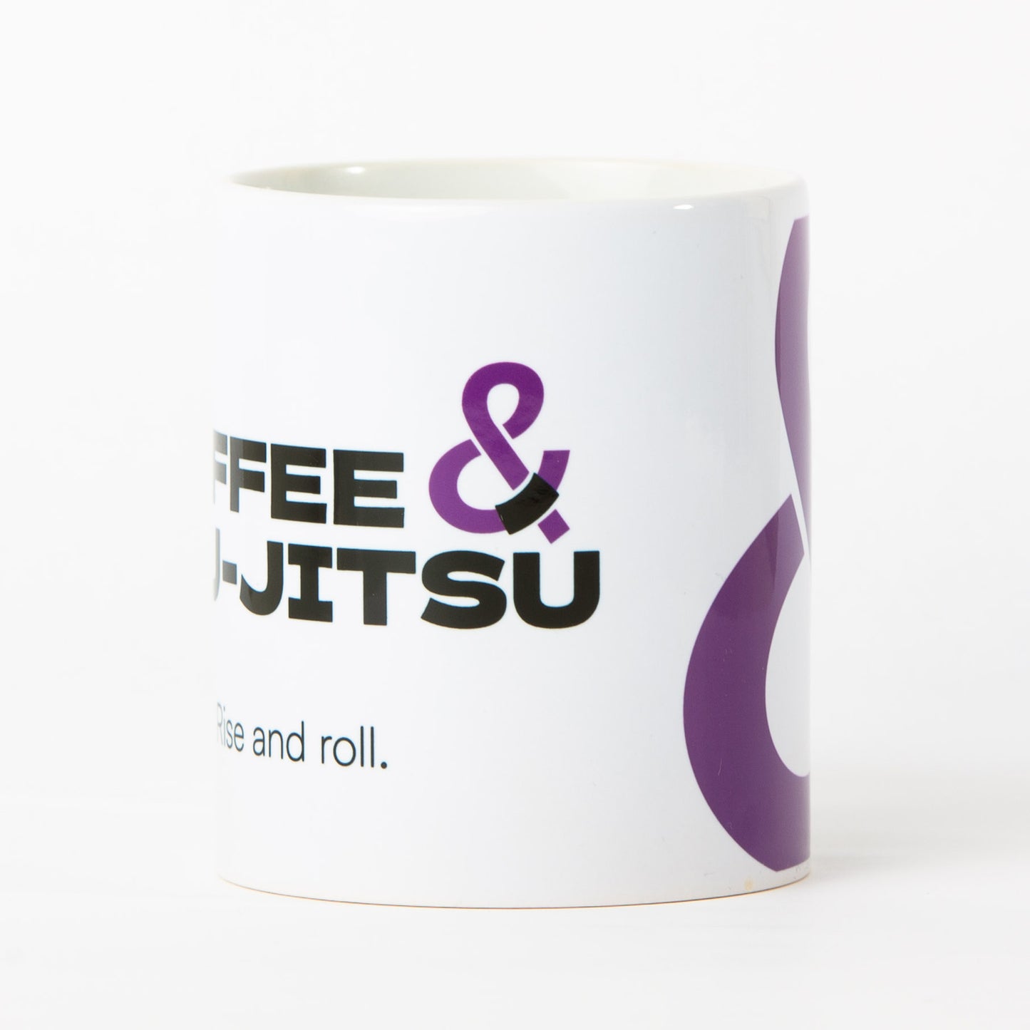 Coffee & Jiu-Jitsu Mug — Purple Belt (11 oz / 330 ml)