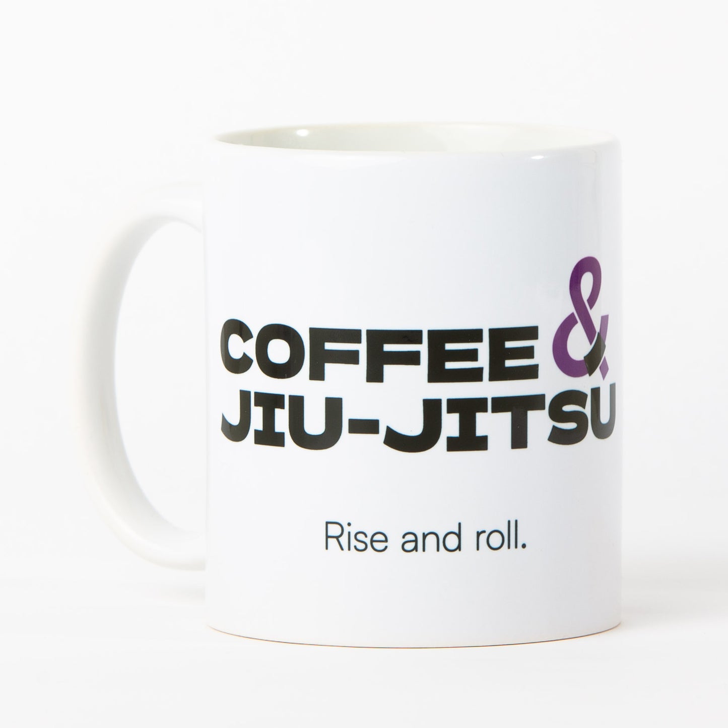 Coffee & Jiu-Jitsu Mug — Purple Belt (11 oz / 330 ml)