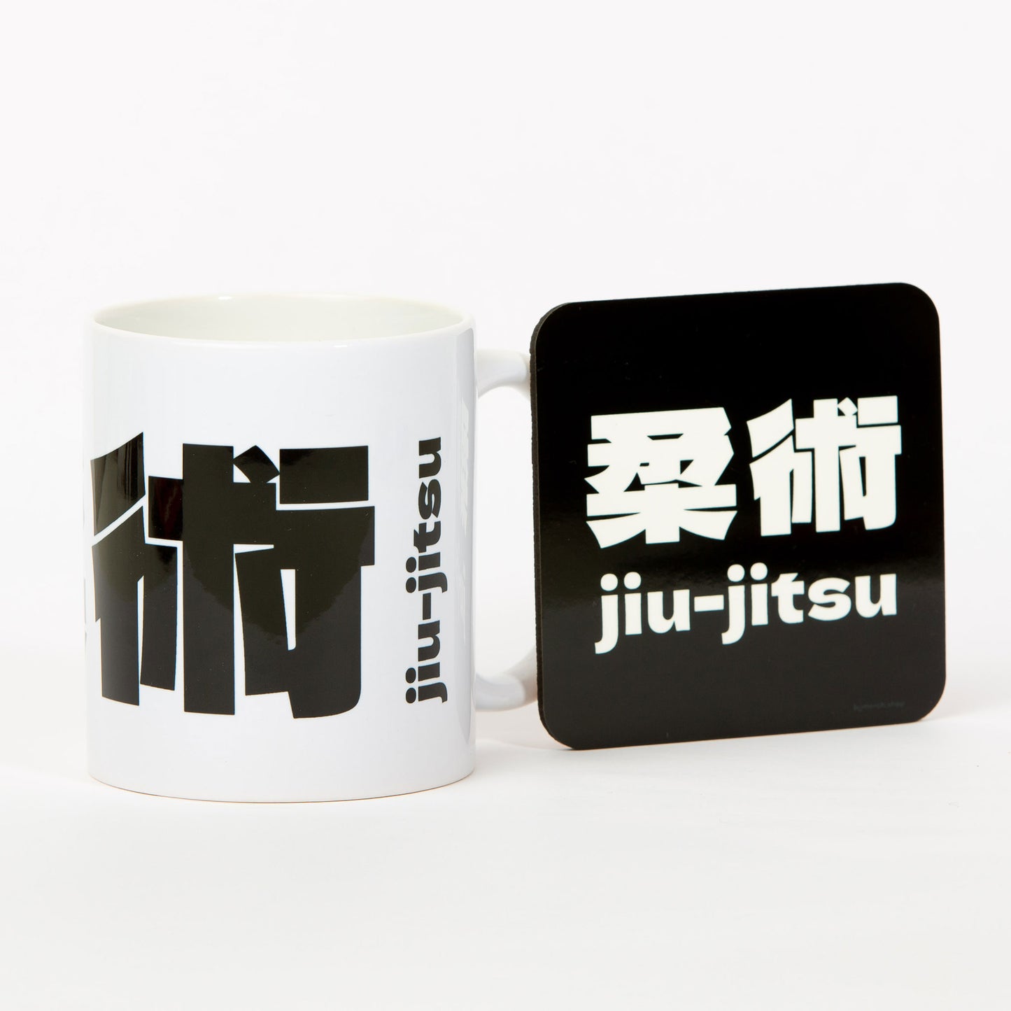 Bushido Coaster White on Black