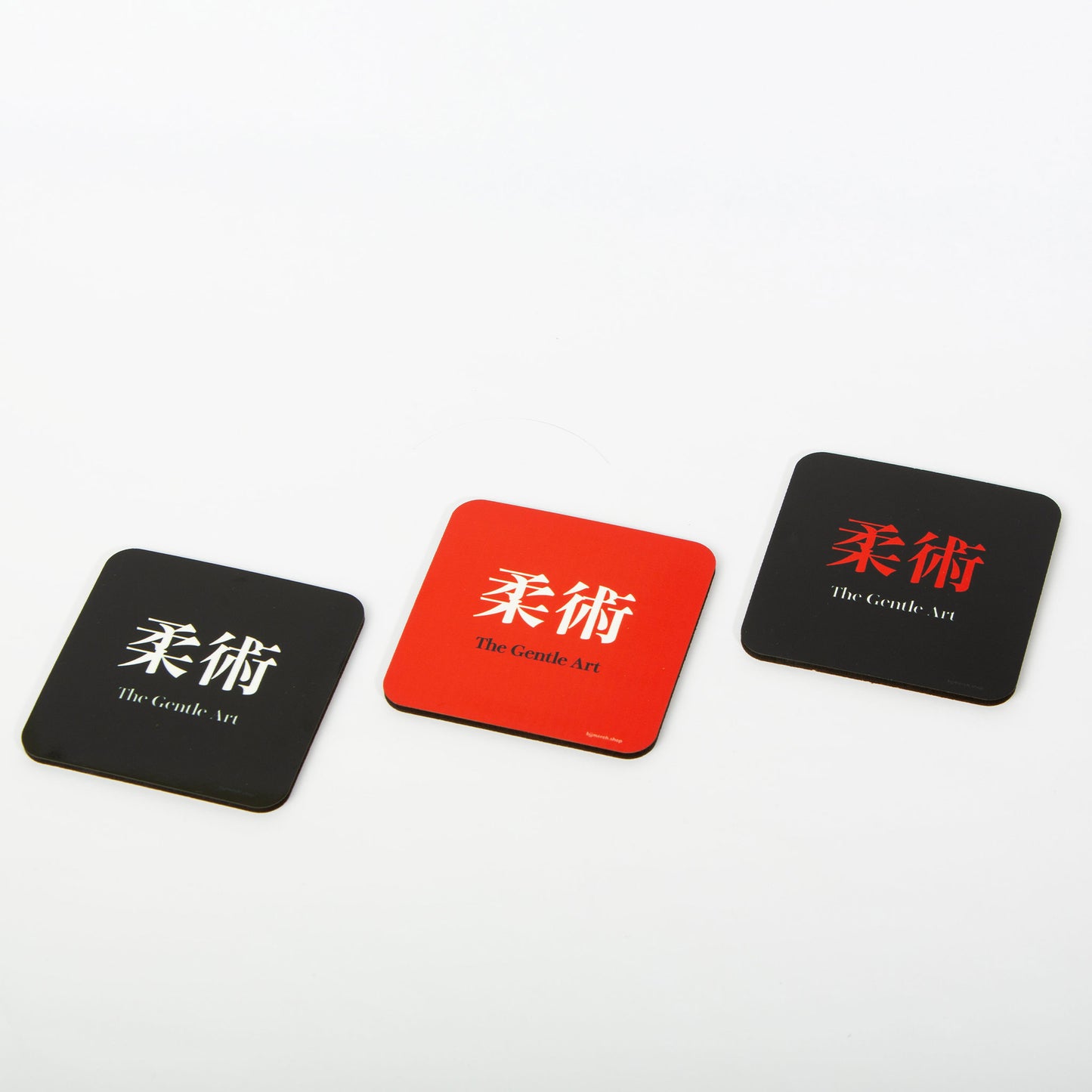 Rei Coaster White Red on Black