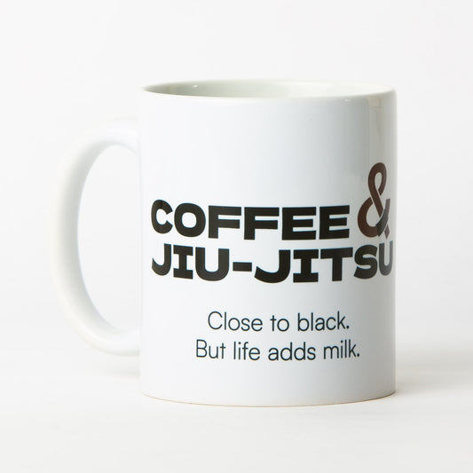 Coffee & Jiu-Jitsu Mug — Brown Belt (11 oz / 330 ml)