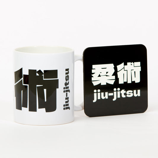 Bushido Coaster White on Black