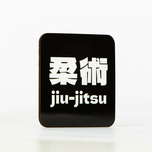 Bushido Coaster White on Black
